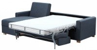 rozkládací sedací souprava s matrací pro každodenní spaní